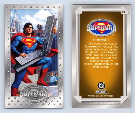 superman man of steel premium card box|man of steel platinum box.